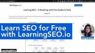 Learn SEO with a Roadmap featuring Free Guides & Tools in LearningSEO.io