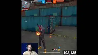 New Granmaster Top 1 Push V Badge Lobby❤️FF LIVE ✌️ Free Fire Live! #Freefire #garenafreefire