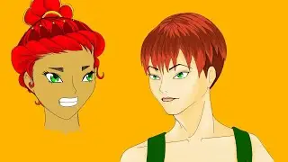 Trying out different drawing / art styles - video time-lapse - Dagro's Scribbles