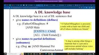 Description logic & ALC