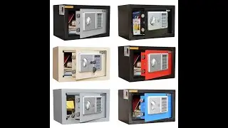 🔐 خزنة  الماركة العالمية  GN 20 مقاس 31*20*20  Safety Tech &ndash;2قم سري  2 مفتاح للطوارى - سهلى التثبيت