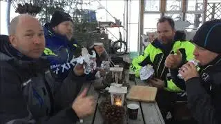 Winter caf&eacute; on Farm Backsj&ouml;n