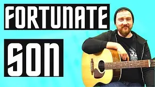 How To Play Fortunate Son Guitar Lesson | CCR Guitar Tutorial