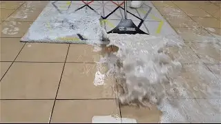 Przepiękny efekt czyszczenia dywanu, wszystkie plamy zeszły a kolory znowu ożyły.
