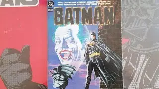 BATMAN DC COMICS 1989 (adapta&ccedil;&atilde;o do filme) #dccomics  #editoraabril  #england  #batman #quadrinhos