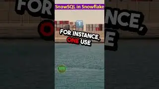 SnowSQL in Snowflake | #snowflake  #datawarehouse  #shorts #clouddatawarehouse