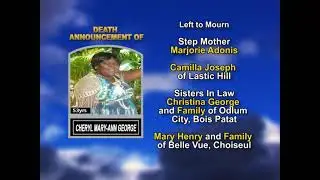 Cheryl Mary Ann George long