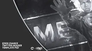 FREE Human Torch Twitter Header Template PSD (LINK IN DESC) | By Eden Chance