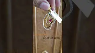 gold pendant new design / cz pendant
