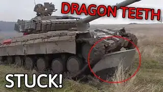 Can Dragon Teeth Work As A Effective Anti Tank Line?