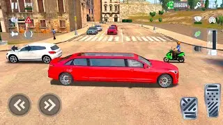 Taxi Limousine Driving Simulator #7 - Cadillac Limo In Rome - Android Gameplay
