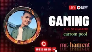 MR Hemant Raj 💥 is live good morning oll frands ❤️😘 #carrom pool live stream 😎 welcome oll frands ❤️