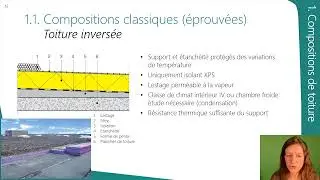 Cours d'hiver 2021 - Toitures plates - partie 1/3
