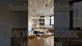 Nat&aacute;lia Bogdal&iacute;kov&aacute; & Co. &bull; Thai Yoga Massage Workshop #praguespiritfestival2024 #nataliabogdalikova