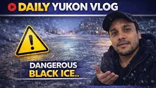 ❄️ What black ice actually looks like
