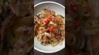 Velvet Pork Noodle Stir Fry