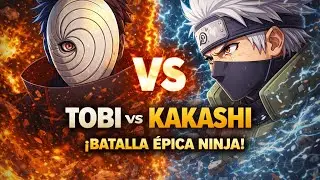 👉 KAKASHI vs TOBI 🔥 &iexcl;Batalla de leyendas ninja!
