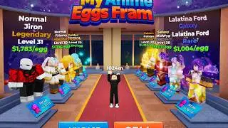 My Anime Eggs Fram 🥚🔥 | Best Anime Egg Farming Game Roblox