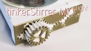 tinkerStirrer MK1 light, DIY good but cheap'ish magnetic stirrer