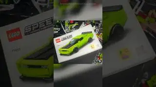 LEGO SC 77237 Dodge Challenger - Audi RS6 Альтернативная сборка #lego #speedchampions