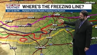KWTX First Alert Meteorologist Sean Bellafiore has latest on Winter Storm in Central Texas