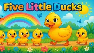 Five Little Ducks | Clean Up Challenge Song | Fast Tidy-Up for Little Kids