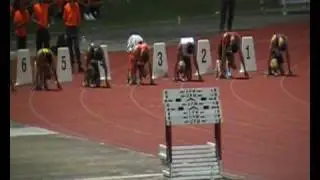 Men's 100m Final -  2010 Malaysian University Athletics Championship (MASUM)
