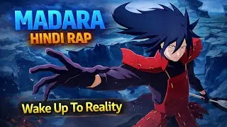 Madara Uchiha Hindi Rap - Wake To Reality | Hindi Anime Rap | Naruto Rap AMV 