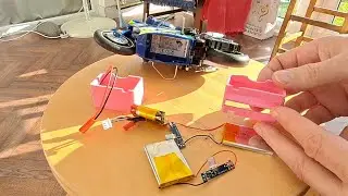TAIYO HONDA NSR 500 RC Motorcycle - 2S Battery pack PART 3