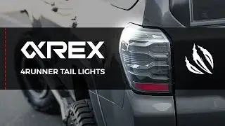 AlphaRex Alpha Black LUXX Series Tail Lights For 5th Gen 4Runner - Full Overview