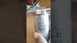 Ac outdoor capacitor ke terminals ke bare me jankari