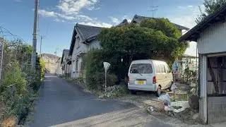4K Japan Sunny Morning Walk in Quiet Nagoya Kariya Neighbourhood Japan