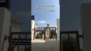 Stages of summer #funny #summer #youtube #shorts #crazyhuman77 #shorts #relatable