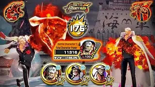【New Film Red Akainu NANI?!】EX Akainu Sakazuki with [Fleet Admiral Trio Medals] Showcase | OPBR