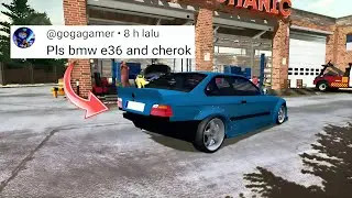BMW E36 in Car Parking