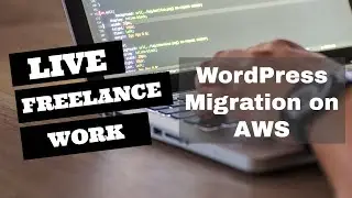 Live Freelancing Work | Learn and Earn | WordPress Migration to AWS