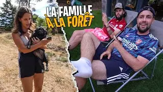La famille à la Forêt (petite vacances avec Pidi et nos loulous)