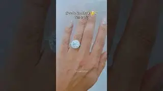 Gorgeous Sparkling Diamond Promise Ring💍💫 #shortsvideo