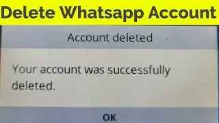 How To Delete Whatsapp Account In Jio Phone