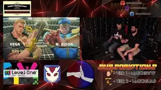 SFV Top 3 @ Kakuto Geemu Ereban ☆Time Stamps In Description☆