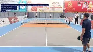 LIVE | Giải Giao Lưu Pickleball Trung Cao Tuổi Tranh Cup Miss Ú Lần 6 - Đôi Nam 1985 trở về trước |