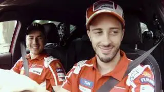SEAT and Ducati fans surprised Jorge Lorenzo and Andrea Dovizioso | SEAT