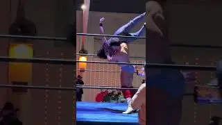 Mike Rogers release gut wrench powerbomb El Temerario #independentwrestling #rampagewrestling