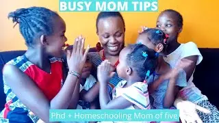 Tips for busy moms/Productivity hacks/ Working and homeschooling mom