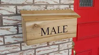 DIY Mail Box - Free Plans!
