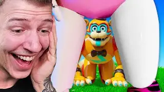 FNAF TRY NOT TO LAUGH CHALLENGE SECURITY BREACH - MEGA LACHFLASH