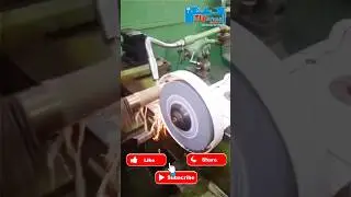 Tool Post Grinder Installed on a HMT Lathe Machine by TL PATHAK GROUP