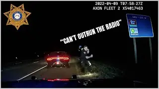 Hellcat Charger F***ED w/ WRONG Georgia Sheriff's Officer | COULD NOT OUTRUN the RADIO!