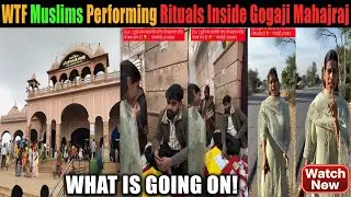 Muslim Hussain caretakes the 950-year-old Gogaji Maharaj Temple in Gogamedi, Hanumangarh, Rajasthan
