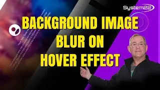 Divi Theme Section Background Image Blur On Hover Effect